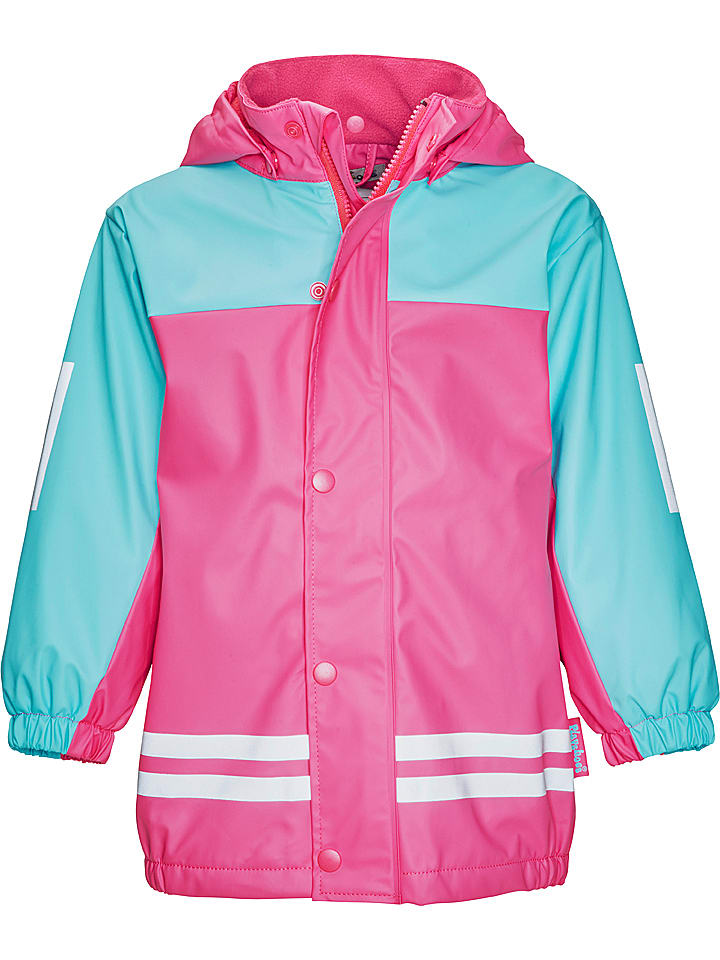 Playshoes 2tlg. Regenoutfit in Hellblau/ Pink günstig kaufen