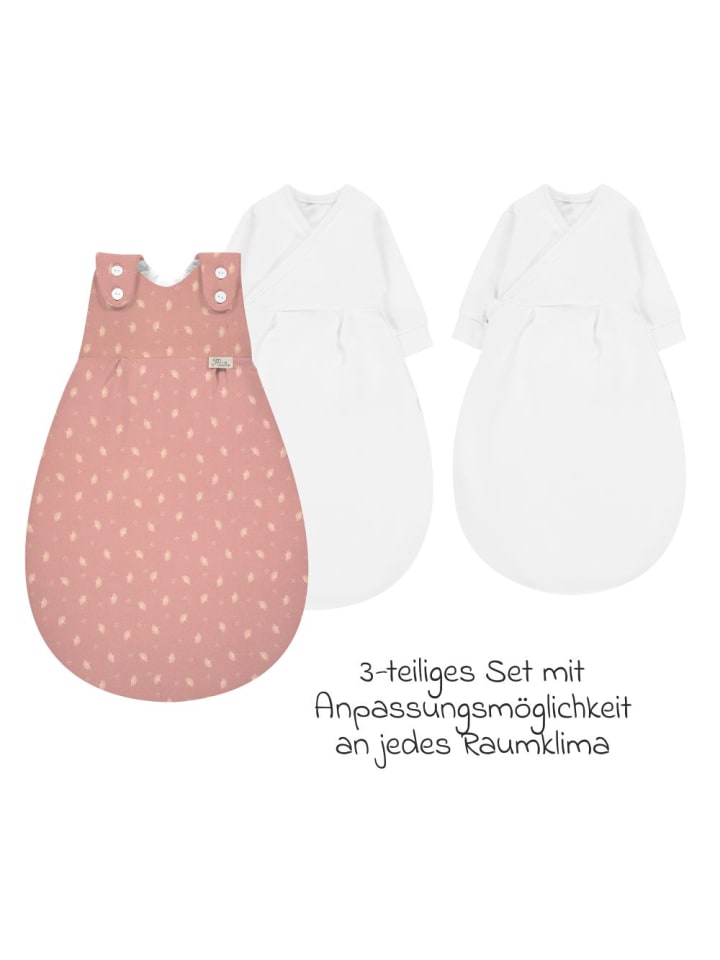Alvi Baby-Mäxchen 3-tlg. - Pretty - Gr. 68/74 in rosa günstig kaufen