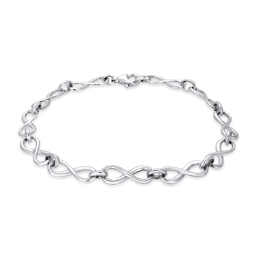 Elli Elli Bracelet Infinity Unendlichkeit Liebe 925 Silber Bracelet