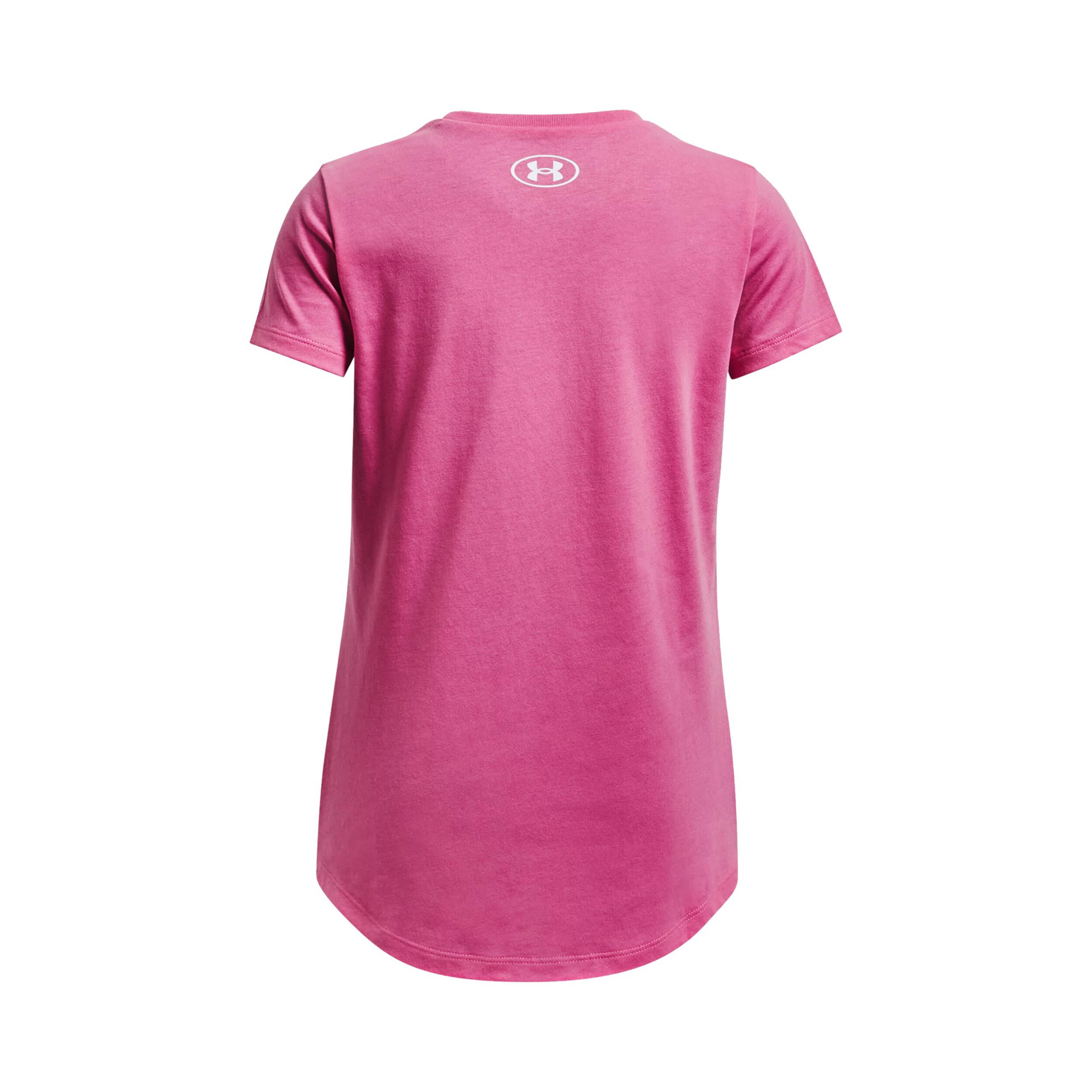 Sportstyle Logo T-Shirt Mädchen - Pink, Pink