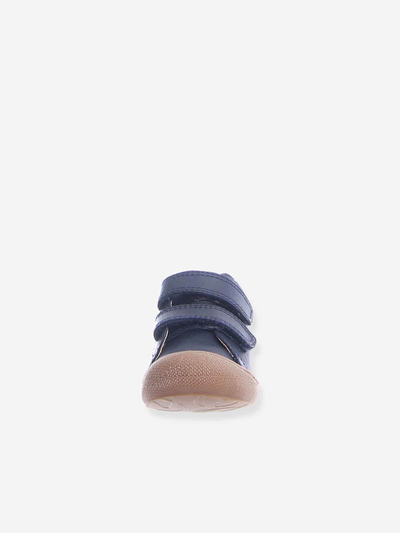 Bottillons bébé Cocoon Velcro NATURINO® 1ers pas cognac