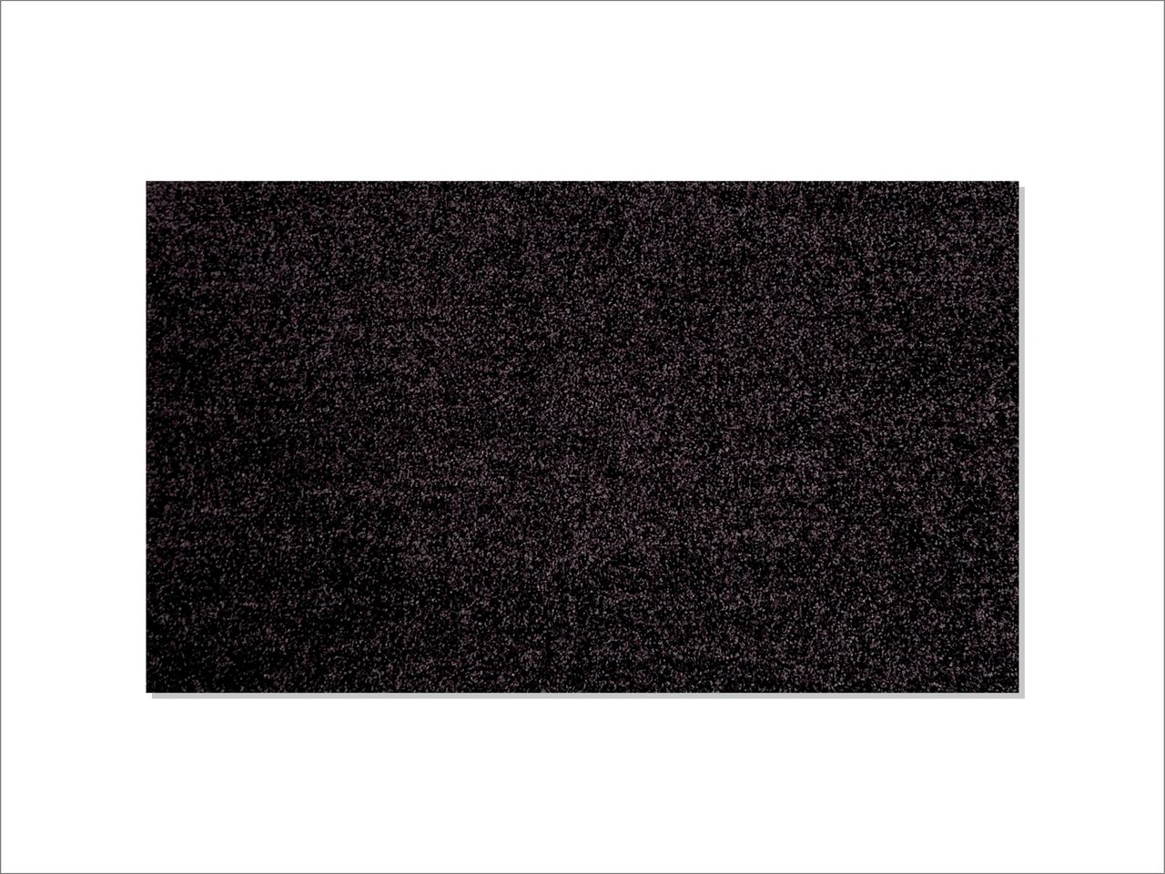 Keilbach Designprodukte Keilbach Schuhabstreifer, 147 x 87 cm, schwarz