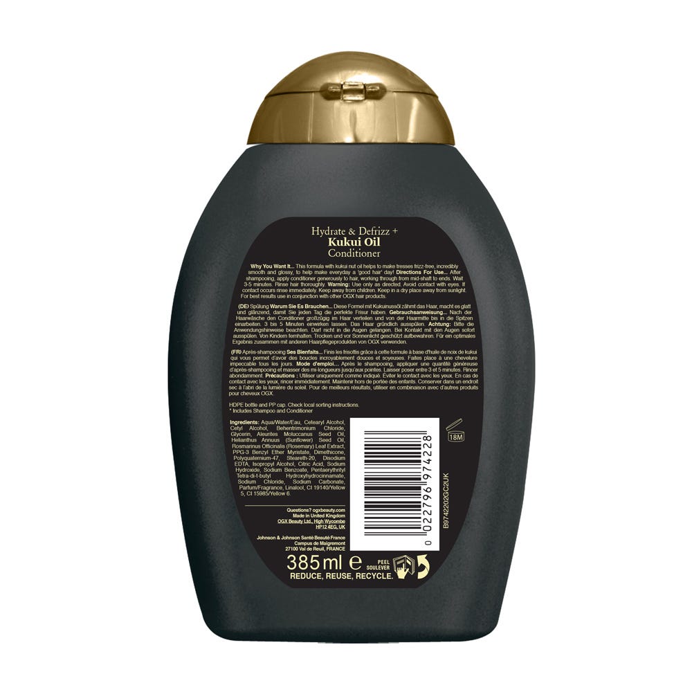 OGX Kukui Oil Conditioner 385 ml
