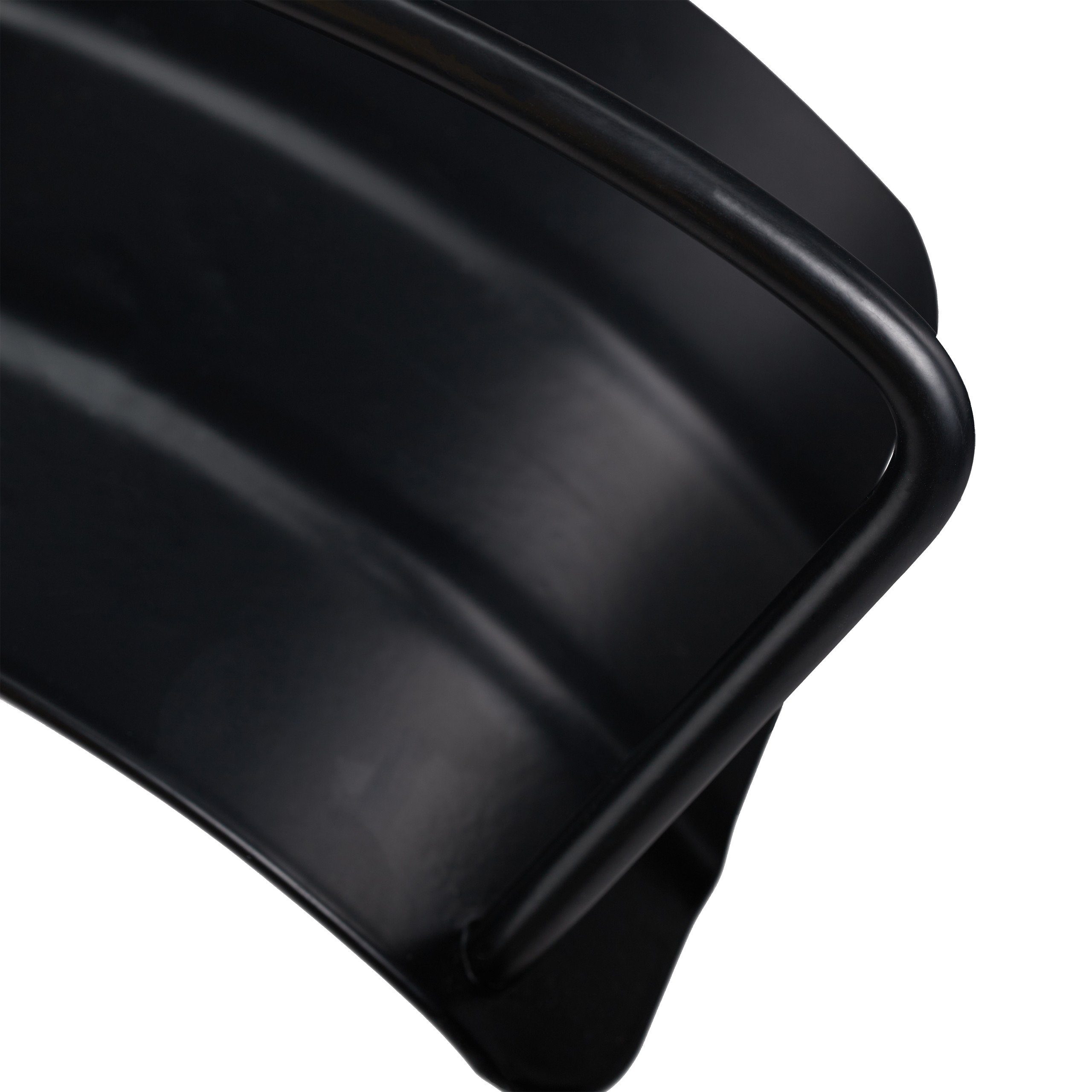 relaxdays Schlauchhalter Wand schwarz Schlauchhalterung
