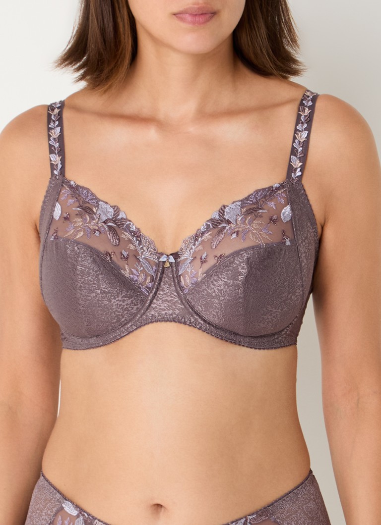 Sutien cu armătură PrimaDonna Mohala și broderie.