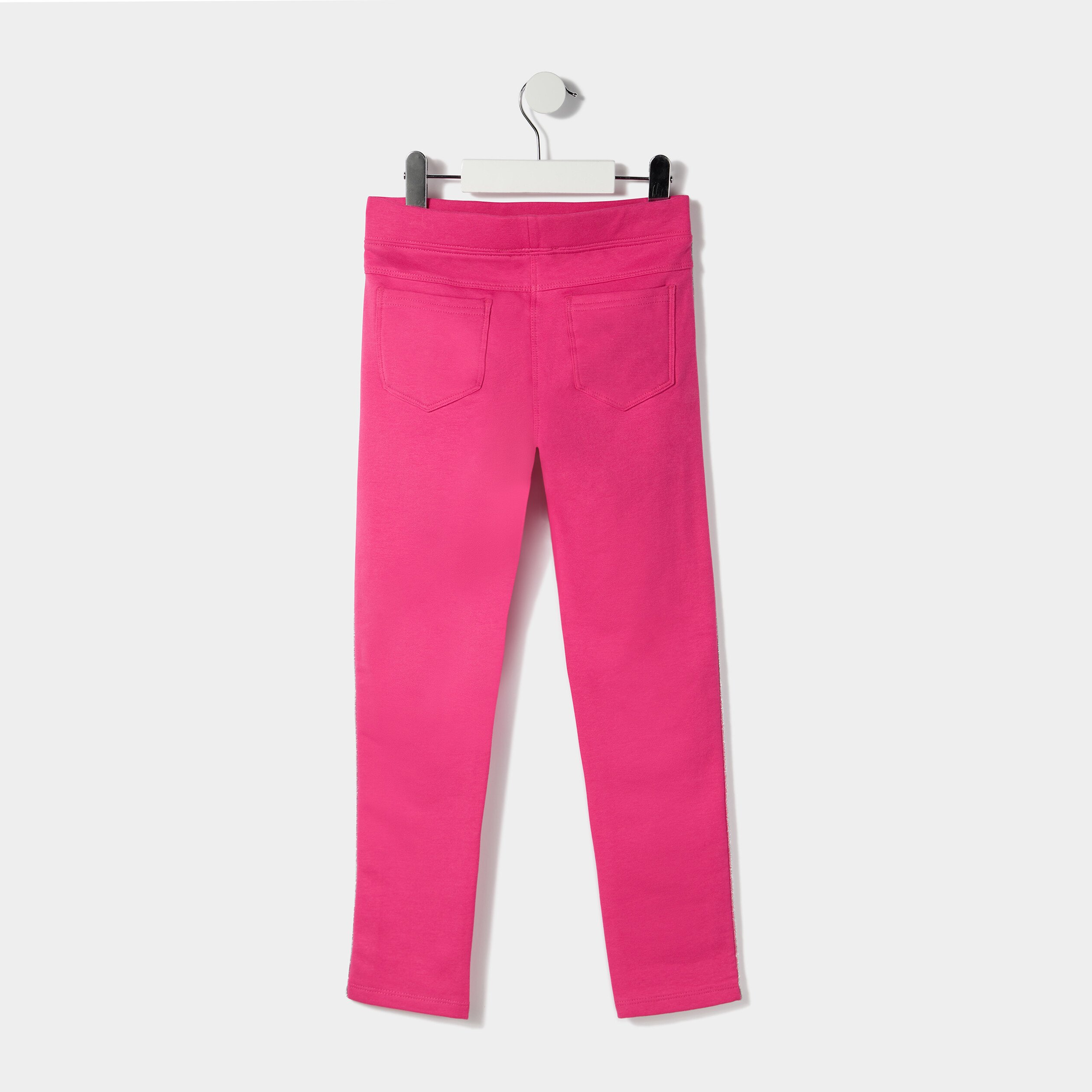 Tregging avec bandes rose fushia fille | La Halle