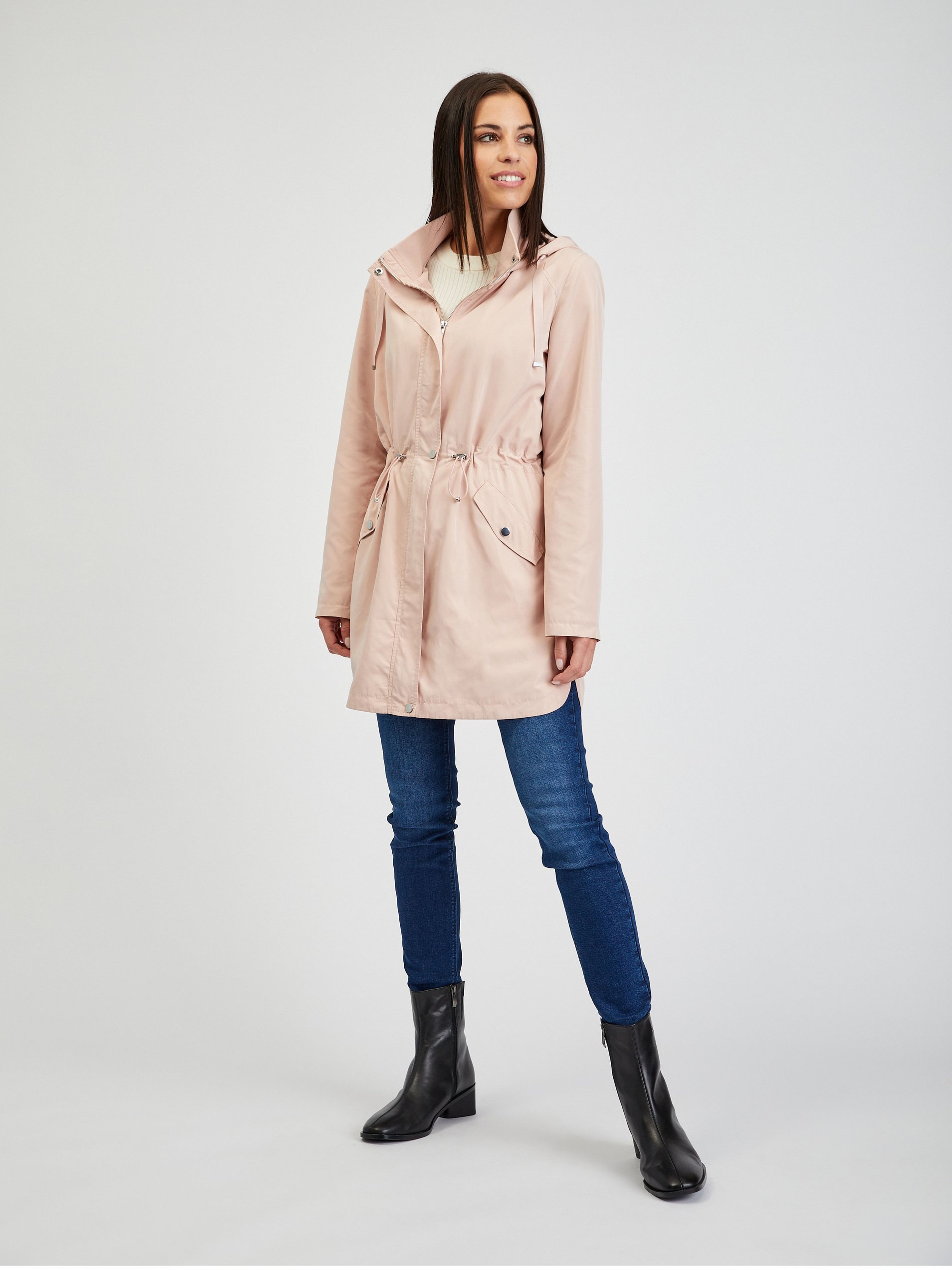 Hellrosa Damen Parka ORSAY