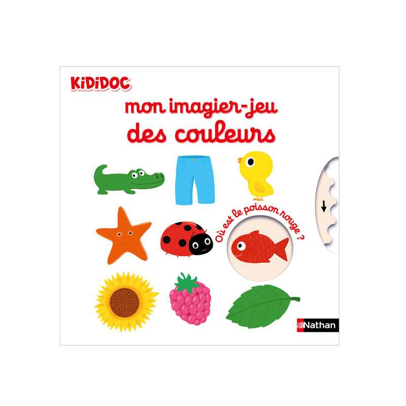 Kididoc mon imagier-jeu des couleurs - Nathan Jeunesse