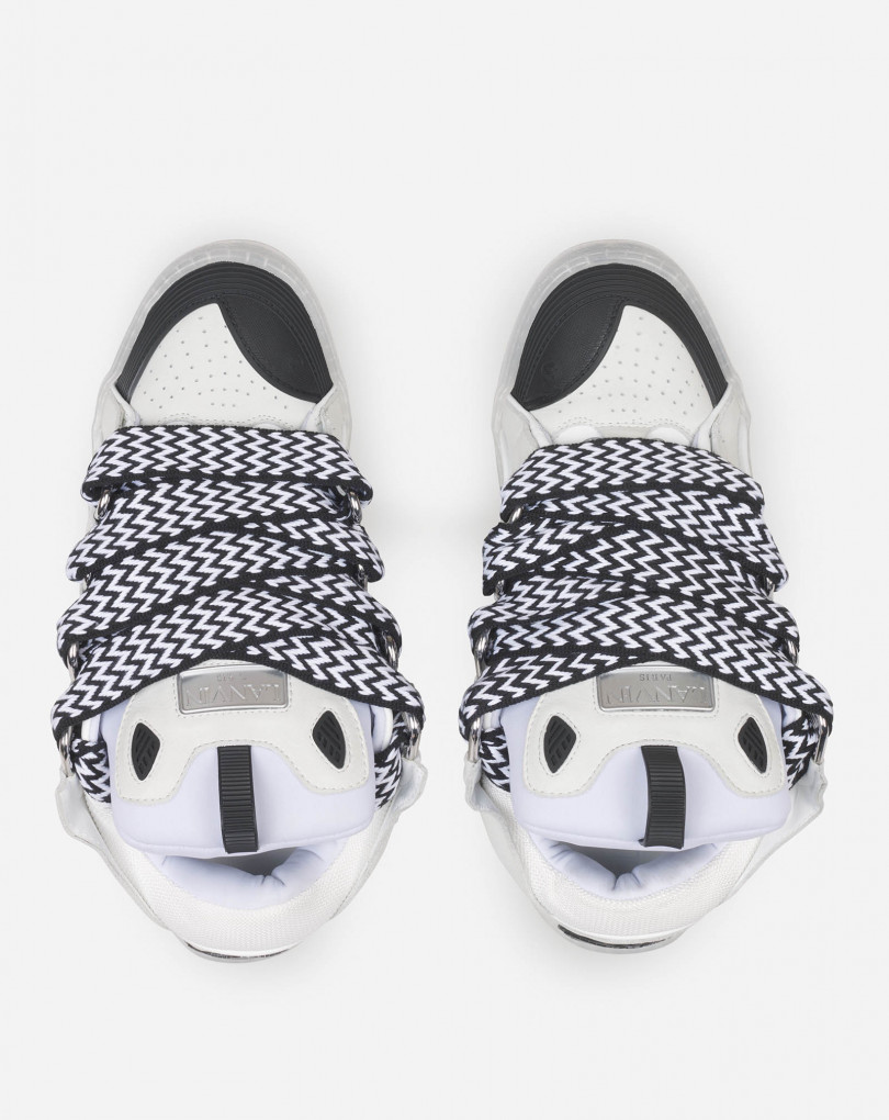 SNEAKERS CURB EN CUIR