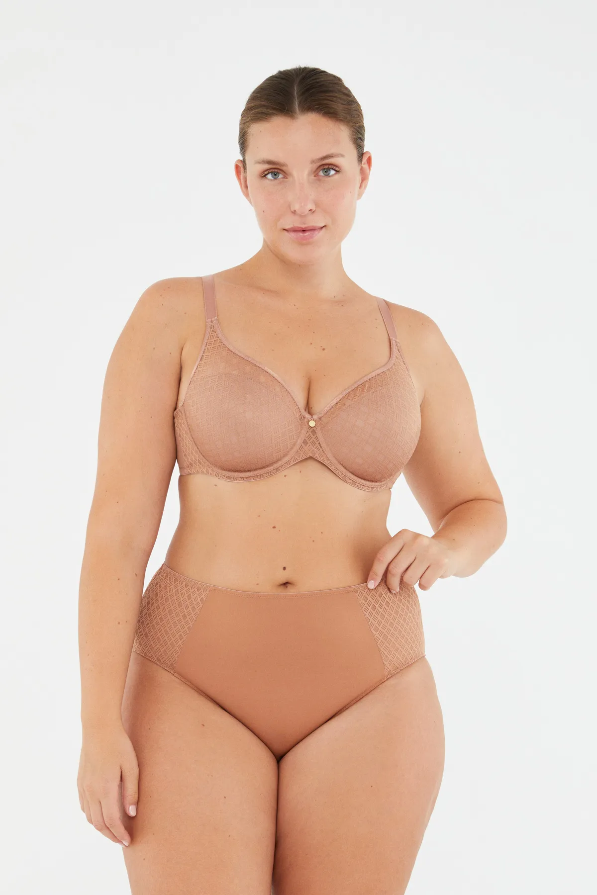 Dagi  Brauner Lily-Bügel-BH ohne Träger