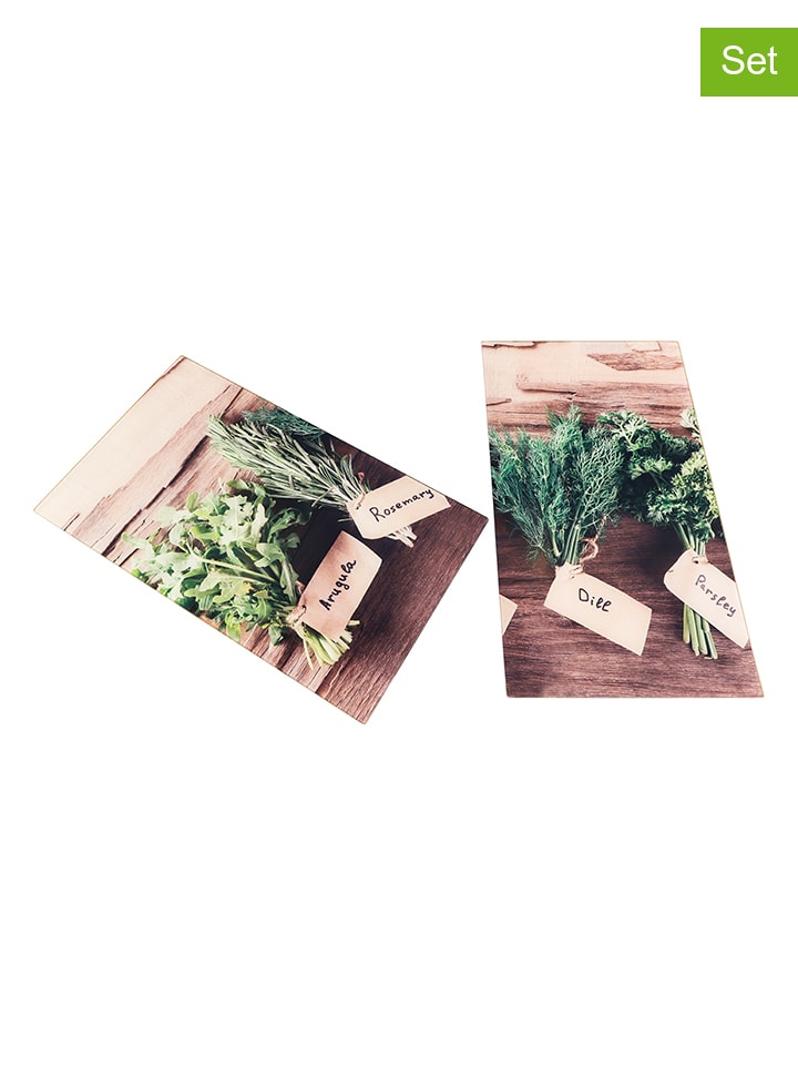 Chefware 2er-Set: Herdabdeckplatten in Bunt - (L)52 x (B)30 cm günstig kaufen onesize