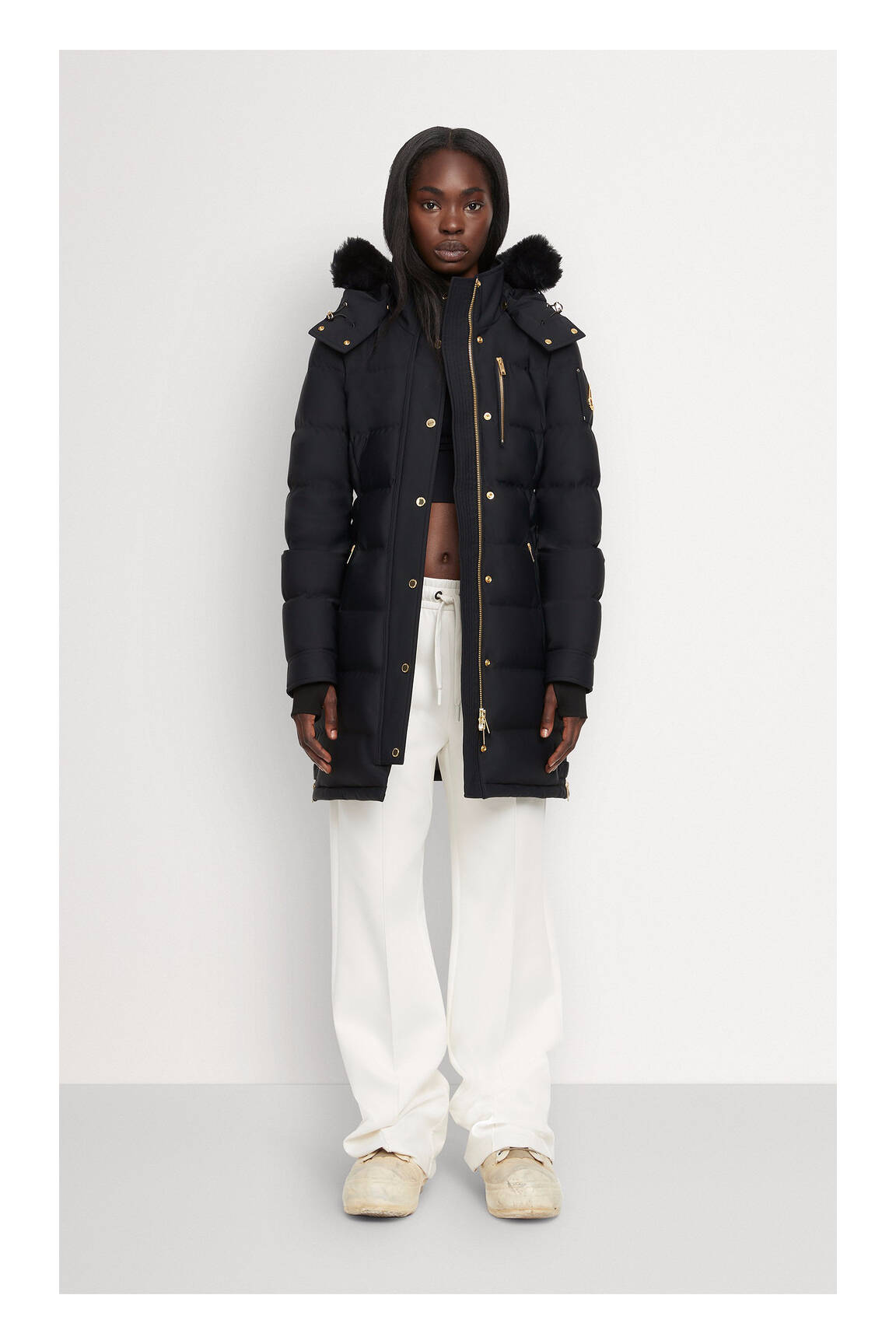 Moose Knuckles Doudounes Femme couleur noir