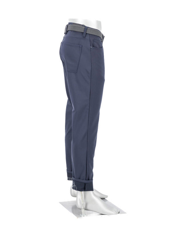 Alberto Bike, Hose, Regular Fit, Mikrofaser thermoisolierend, navy