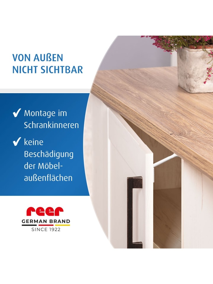 Reer Schrank- und Schubladensicherung mit Montagehilfe in Weiß ab 0 Monate günstig kaufen onesize