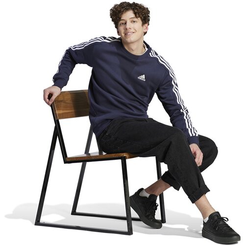 HERREN SWEATSHIRT ESSENTIALS 3-STREIFEN