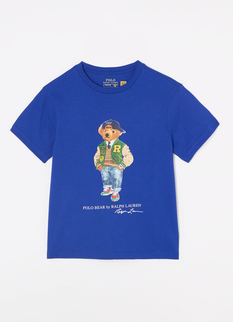 Camiseta Ralph Lauren com estampa do logotipo