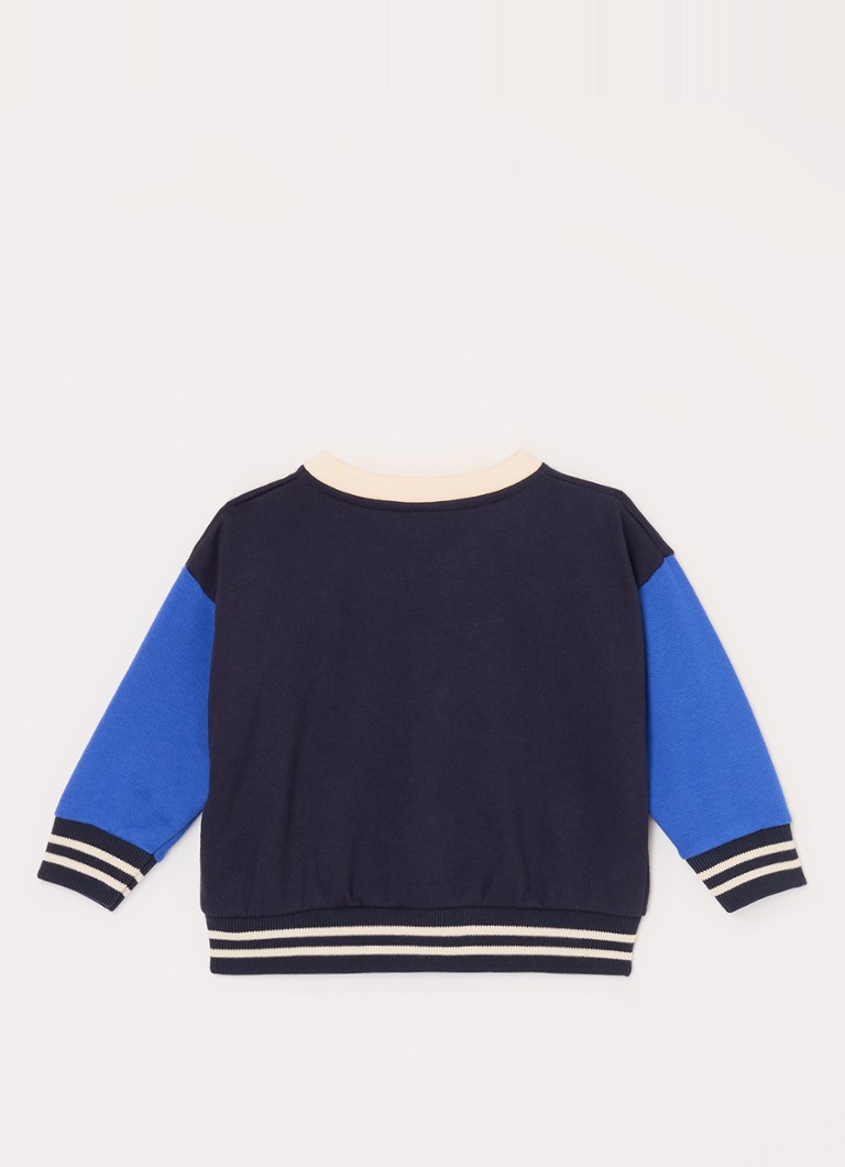 Bunda Petit Bateau Sweat s výšivkou loga