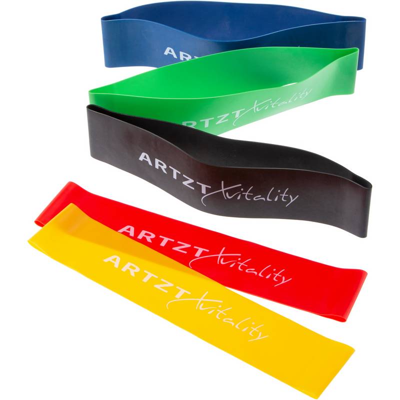 ARTZT Vitality Rubber Band 4-er Set Gymnastikband