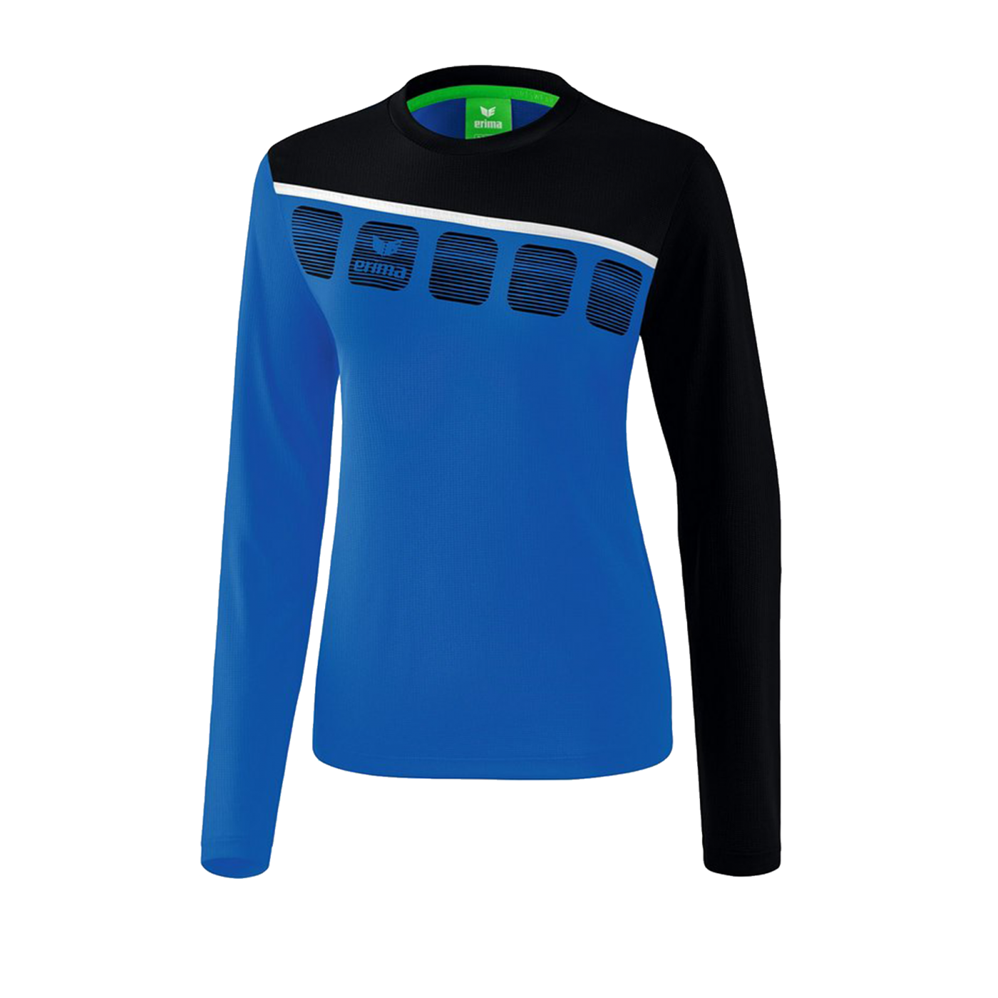 Erima 5-C Longsleeve Damen Blau Schwarz