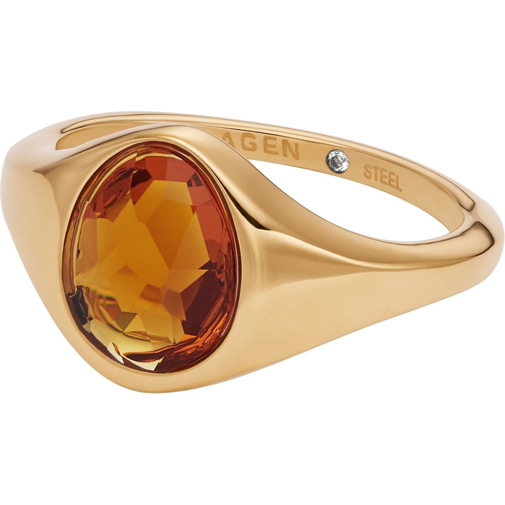Skagen Bague pour femme Acier inoxydable or Bague