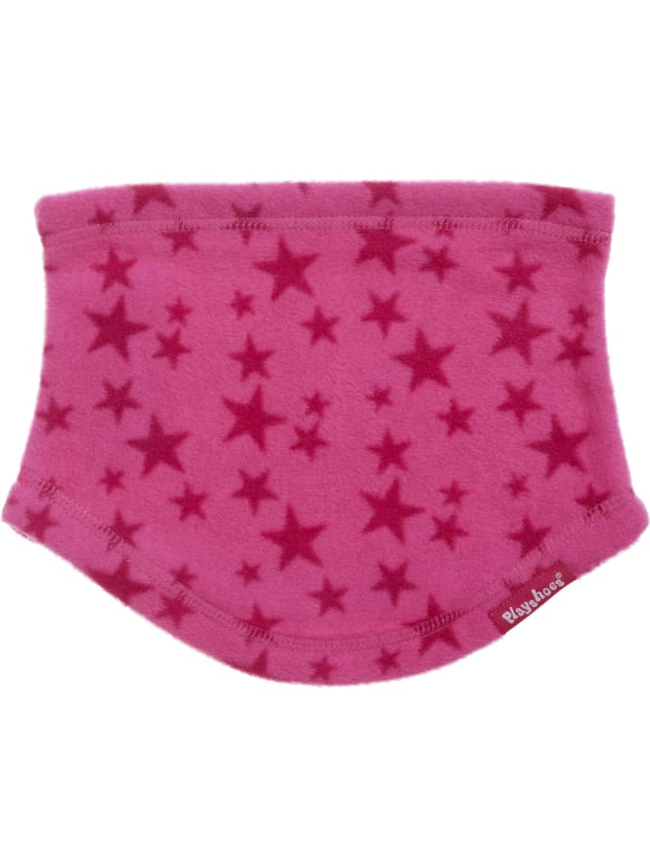 Playshoes Fleece-Schlauchschal Sterne in Pink günstig kaufen onesize