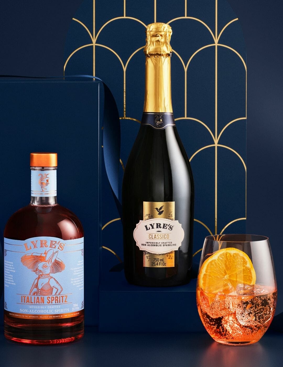 Lyre's : 1 Spritz 70cl + 1 Prosecco 75cl - Gueule de joie 0° |  cl