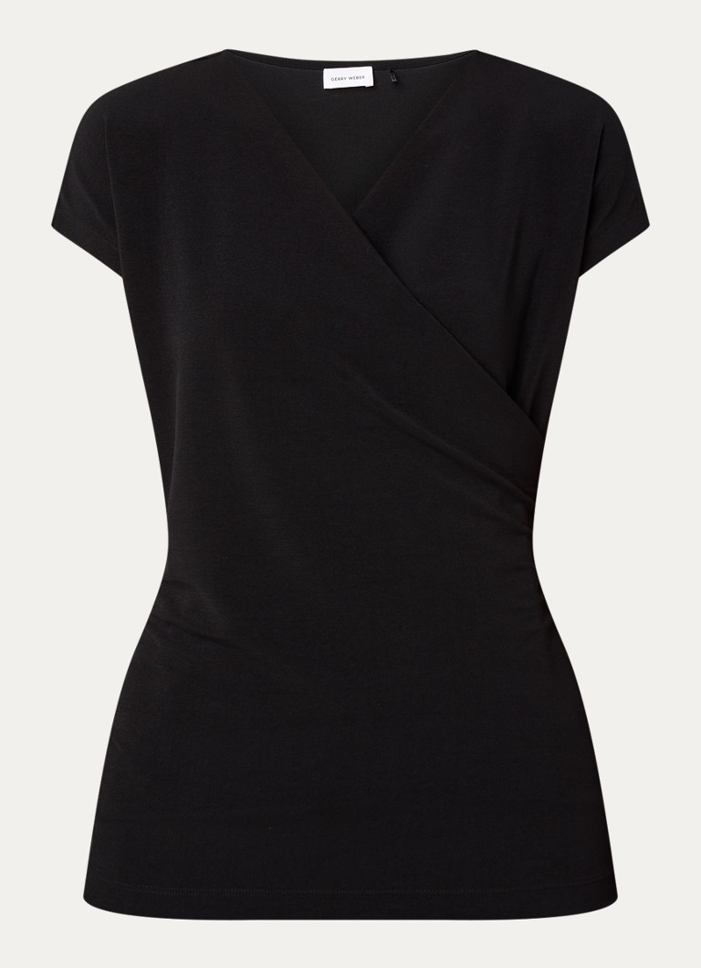 Top elasticizzato con scollo a V di Gerry Weber