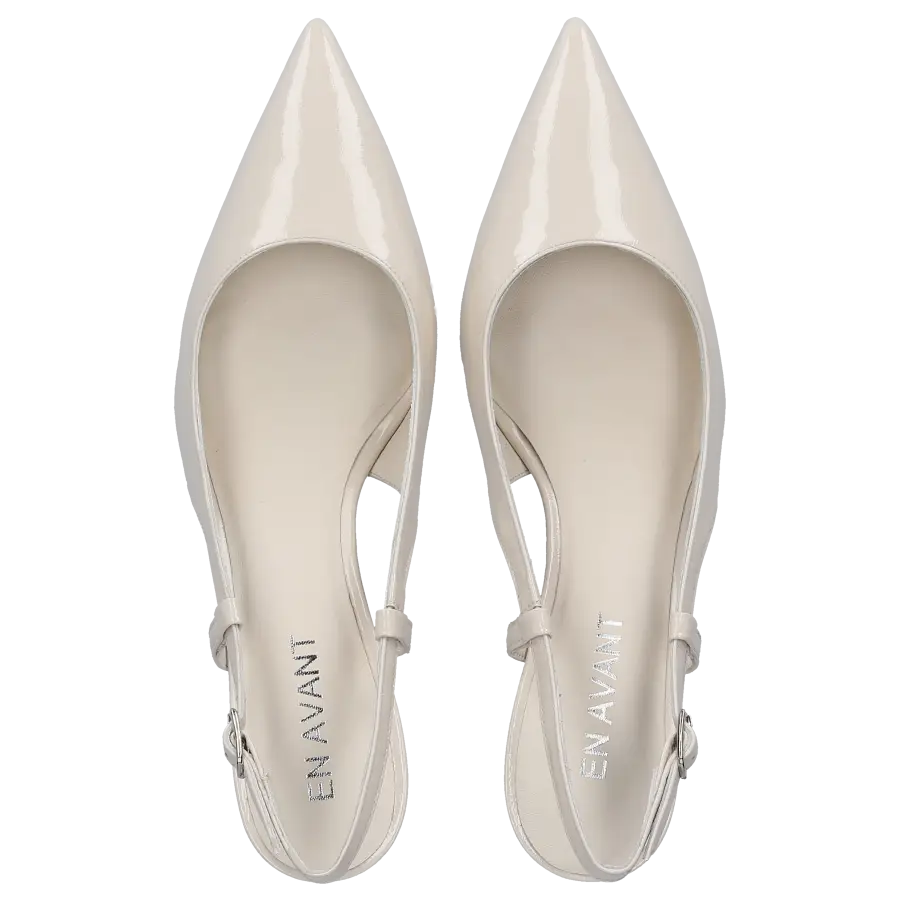 EN AVANT - Slingpumps 2751 Kalbsleder - weiß
