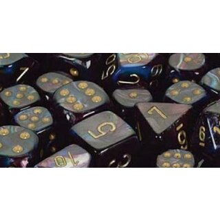 Lustrous Shadow w/gold Signature Ten d10 Sets