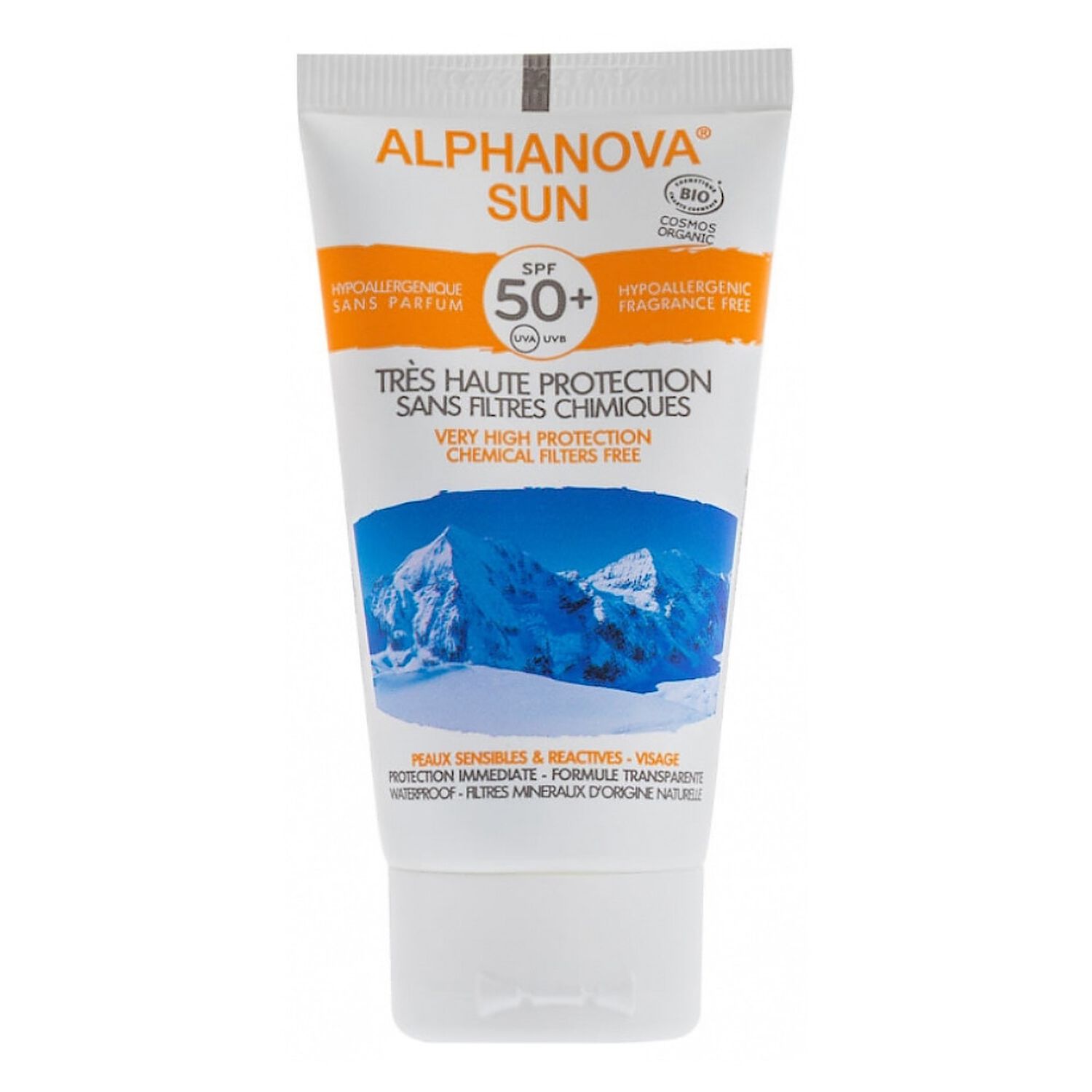 Alphanova Sun SPF50+ Crème Solaire Visage 50 ml