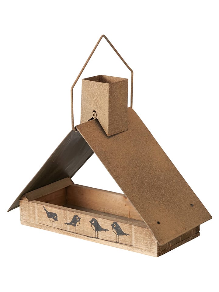 Boltze Vogelfutterstation ''Rouge'' in Hellbraun - (H)23 cm günstig kaufen onesize