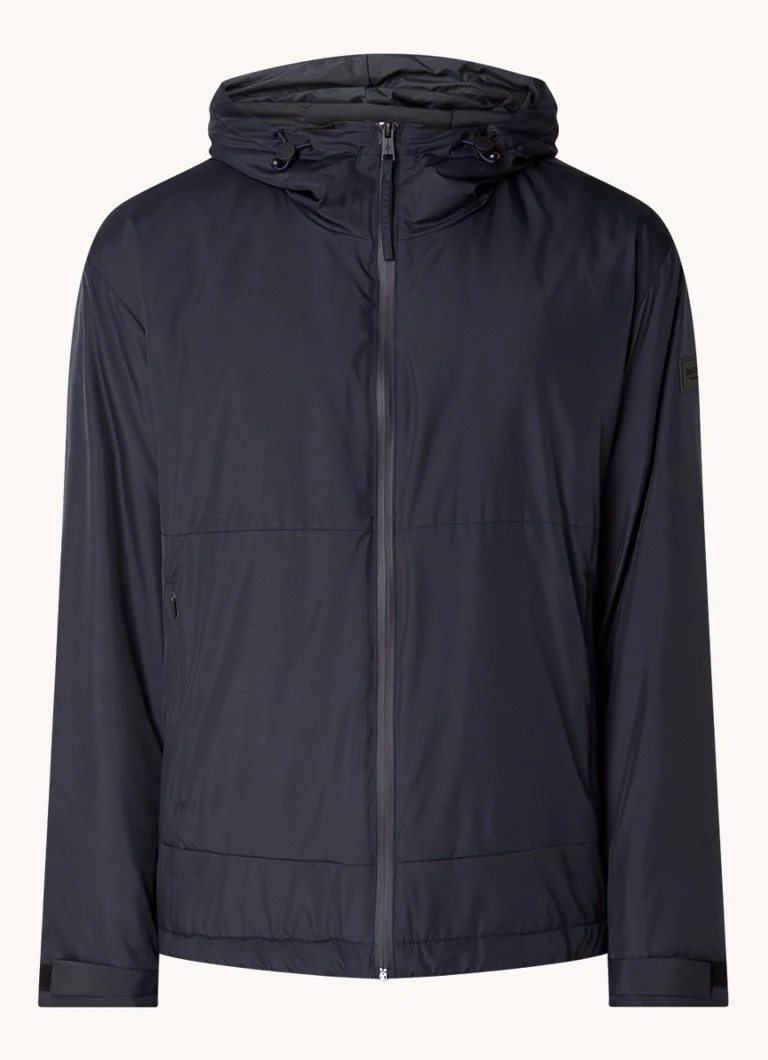 Marc O'Polo Windbreaker with zip pockets and logo