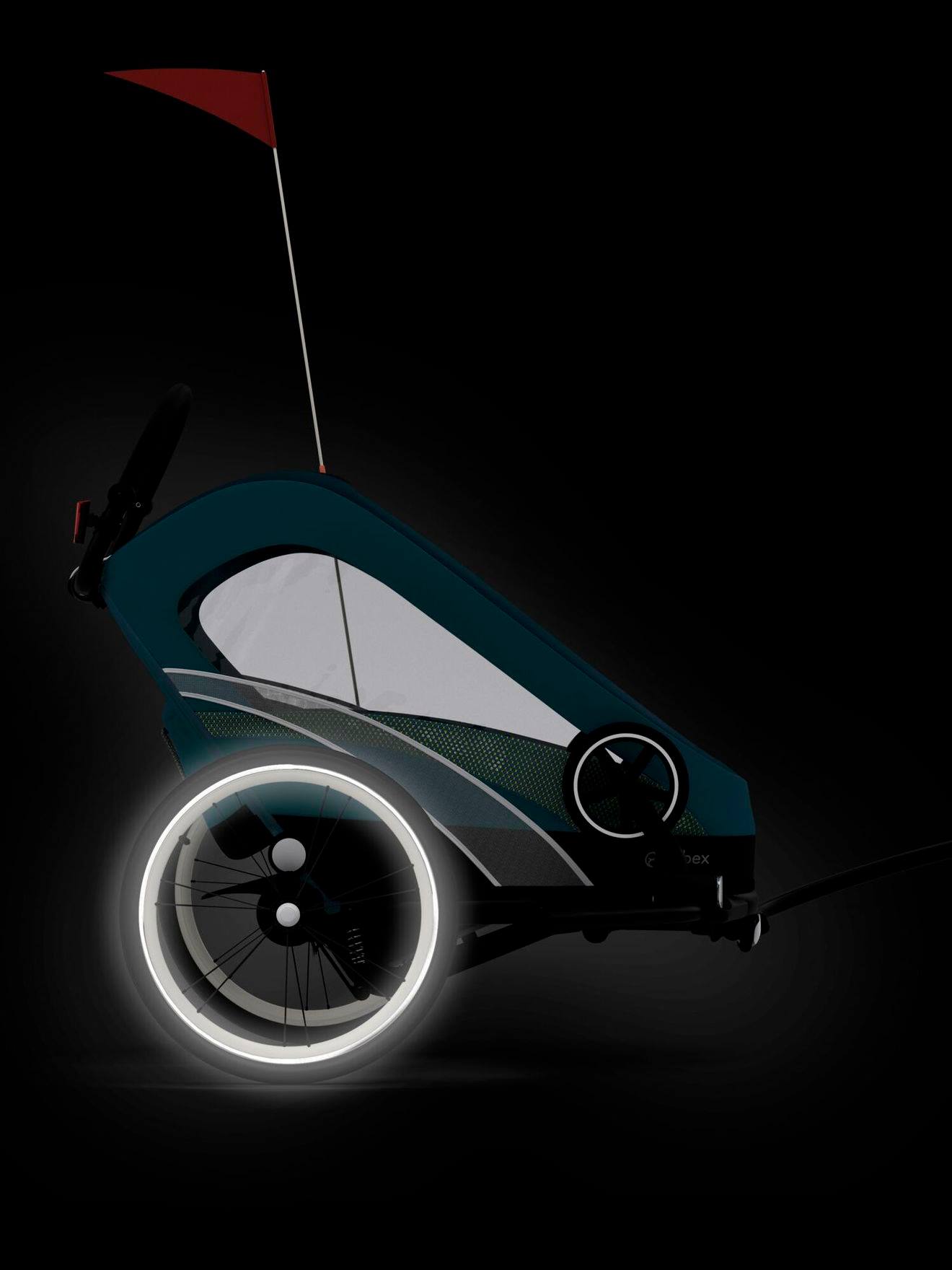 Poussette Zeno bike One Box CYBEX noir