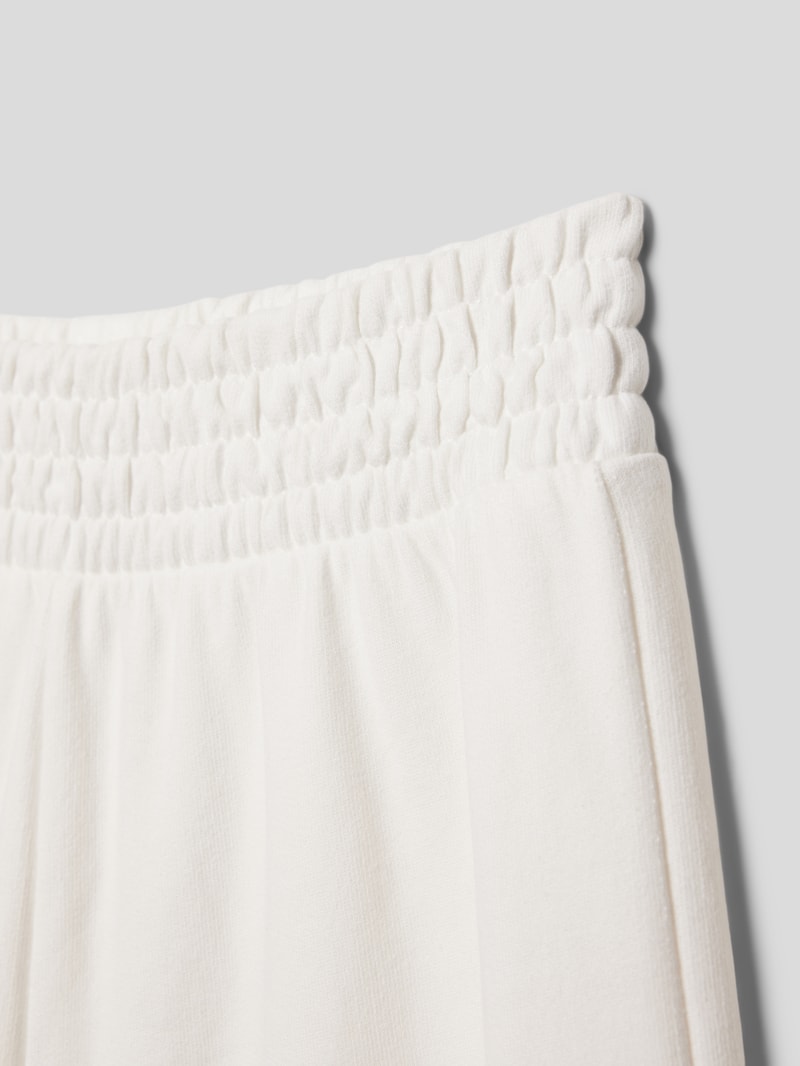 Sweatpants mit elastischem Bund Modell 'suavet' in ecru