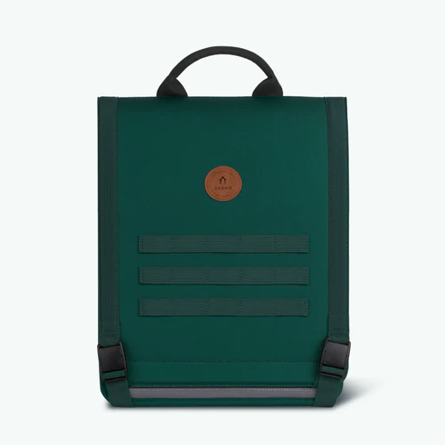 Flap-top Discover Large Glencoe Dark Green Schoolbag