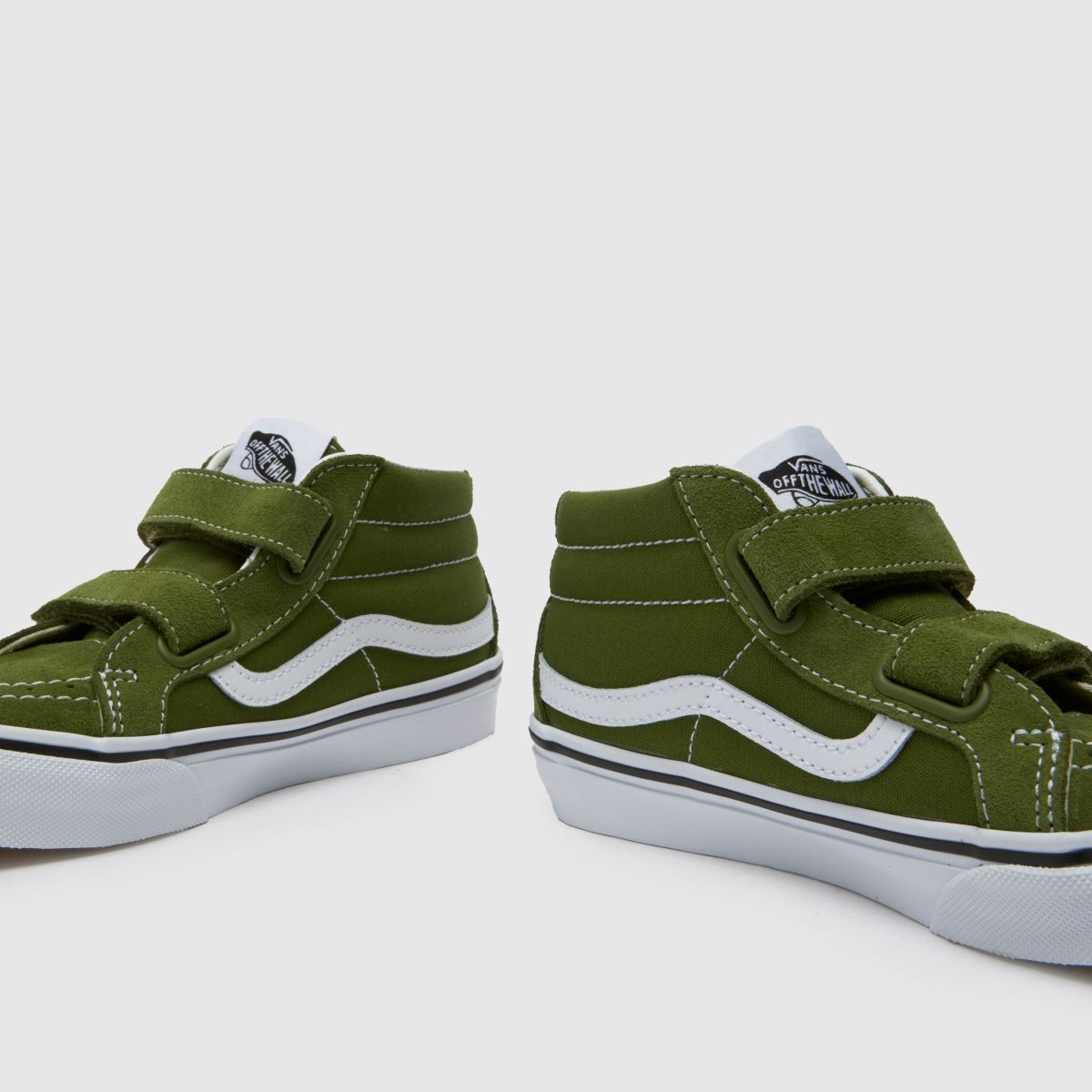 Vans sötétzöld sk8-mid reissue v fiús junior cipők