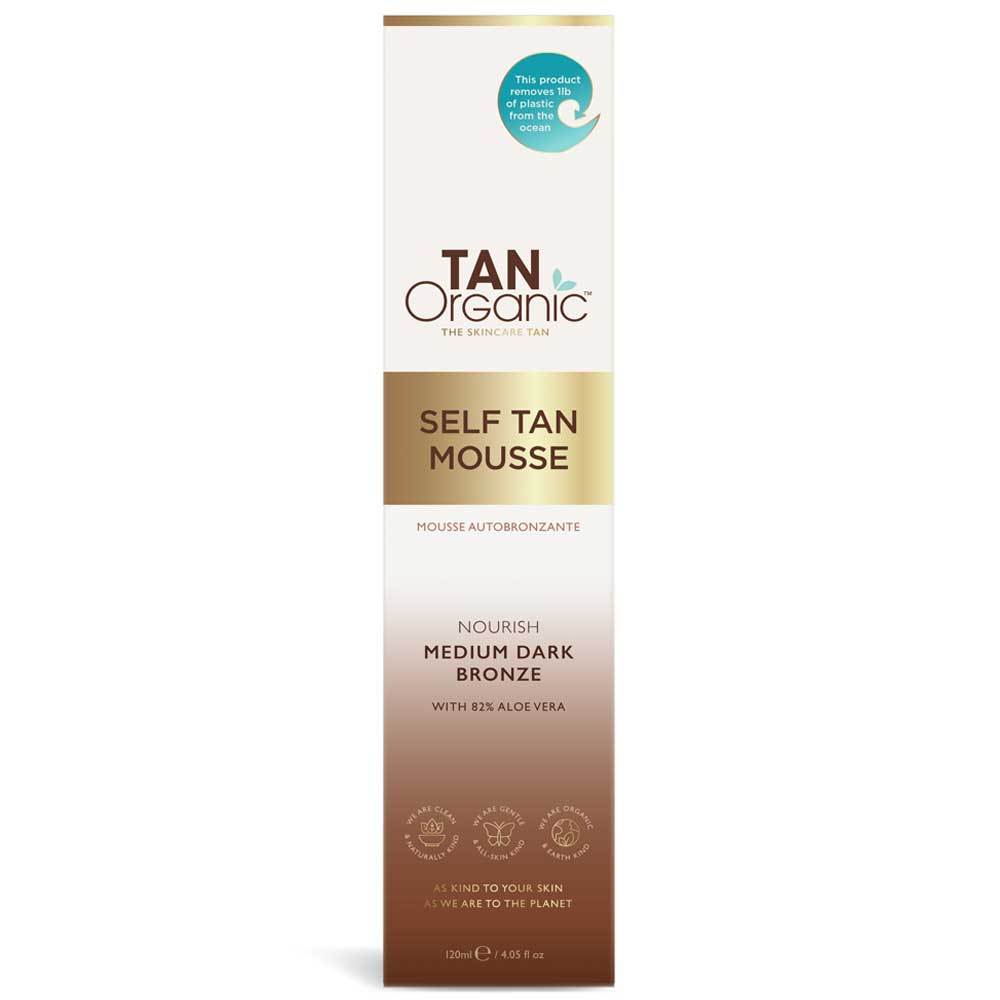 TanOrganic Self Tan Mousse Medium Dark Bronze 120 ml