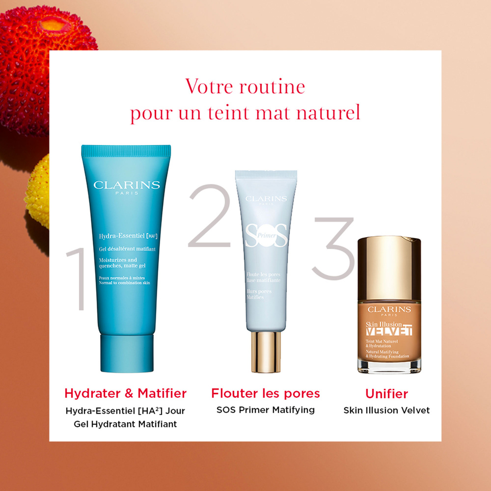 Clarins SOS Primer Base de Teint Matifiante