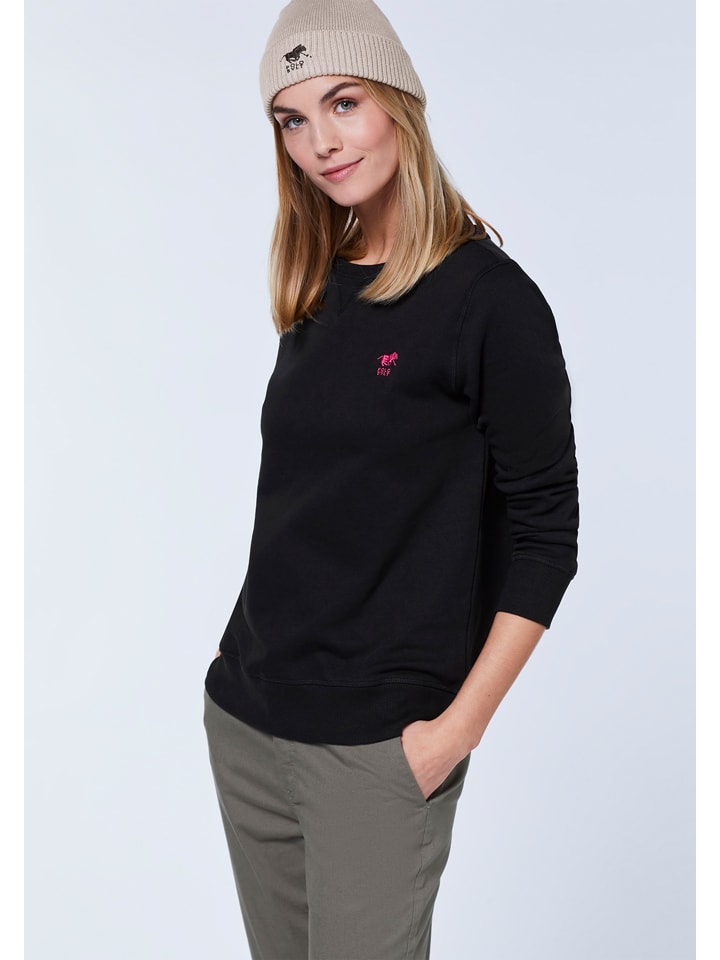 Polo Sylt Sweatshirt in Schwarz günstig kaufen