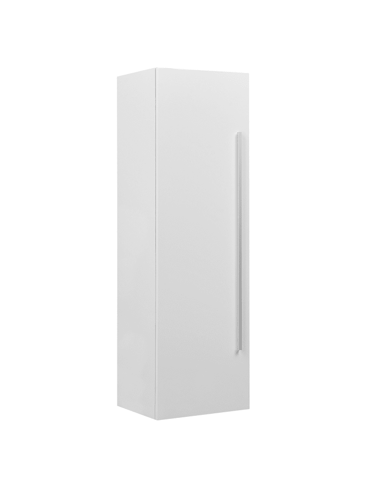 Beliani Badezimmerschrank MATARO in Weiß/Silber - (W) 40 x (H) 132 x (L) 35 cm günstig kaufen onesize