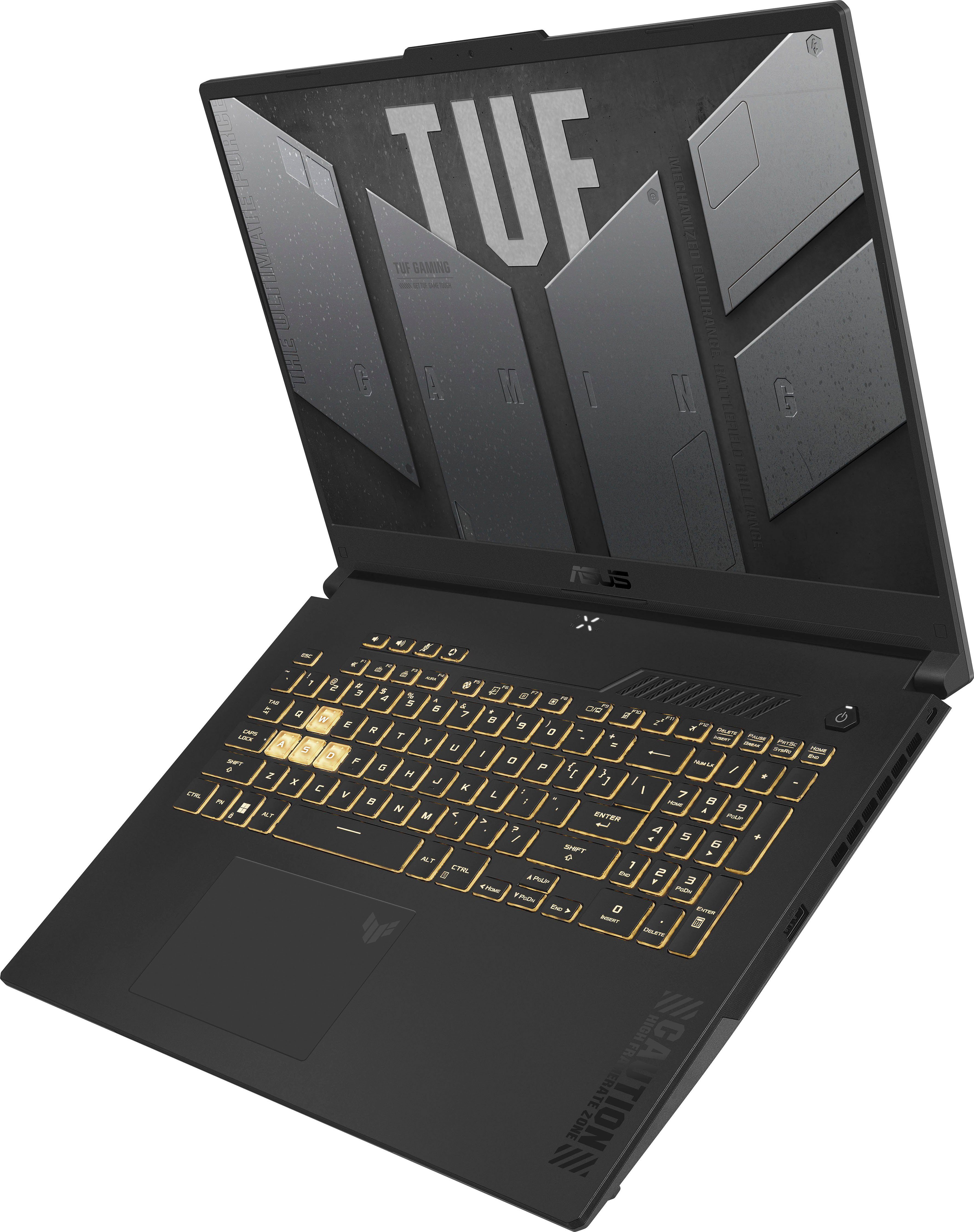 Asus TUF Gaming F17 FX707ZV4-HX018W Gaming-Notebook (43,9 cm/17,3 Zoll, Intel Core i7 12700H, GeForce RTX 4060, 1000 GB SSD)
