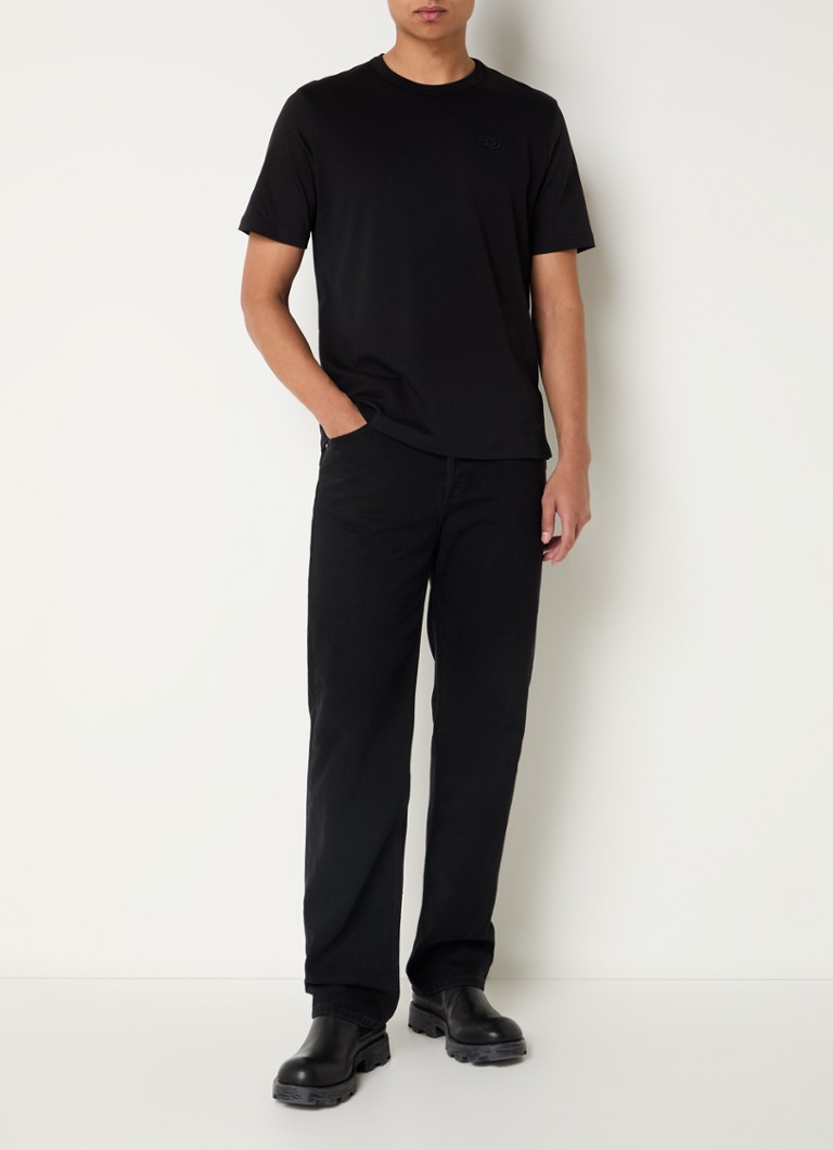 Diesel T-Adjust-Slit T-shirt with logo embroidery