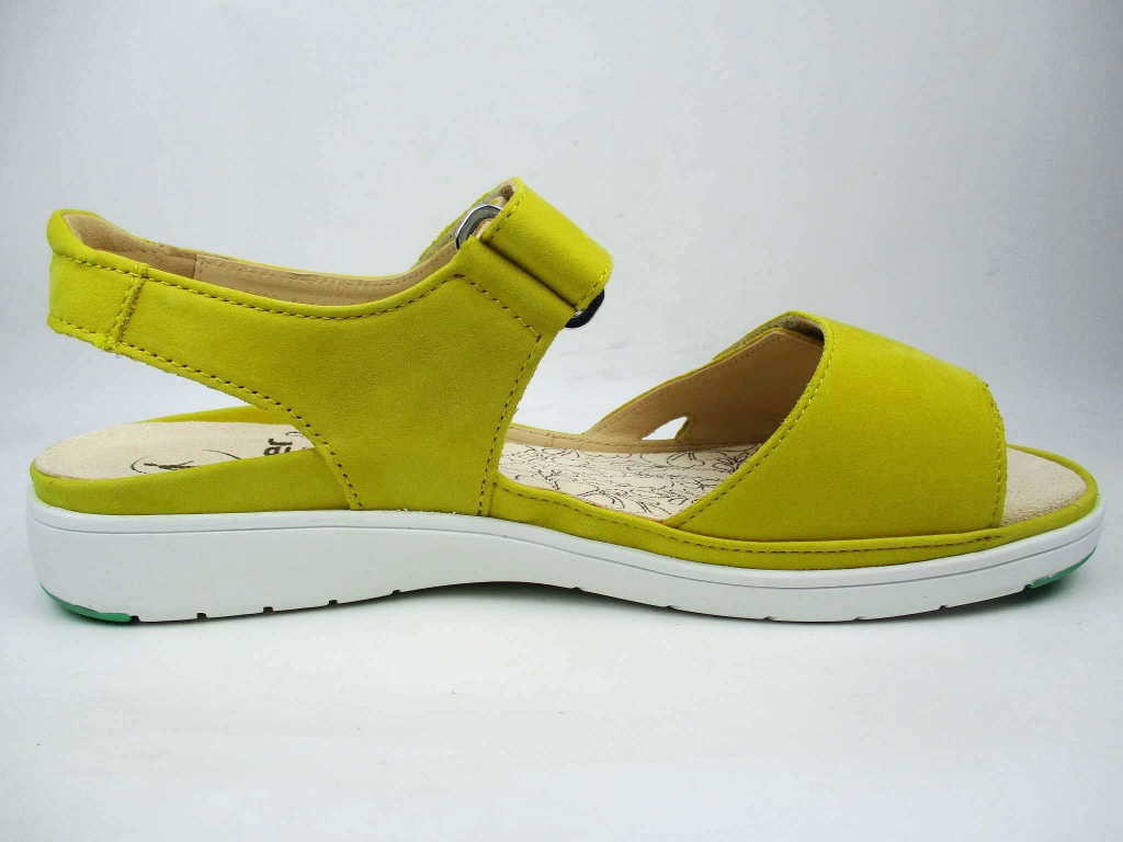 GANTER Komfort Sandalen gelb