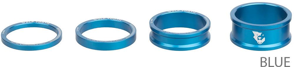 Wolf Tooth Components 3/5/10/15mm 4 Stk. Steuersatz Spacer kaufen | Bike-Discount