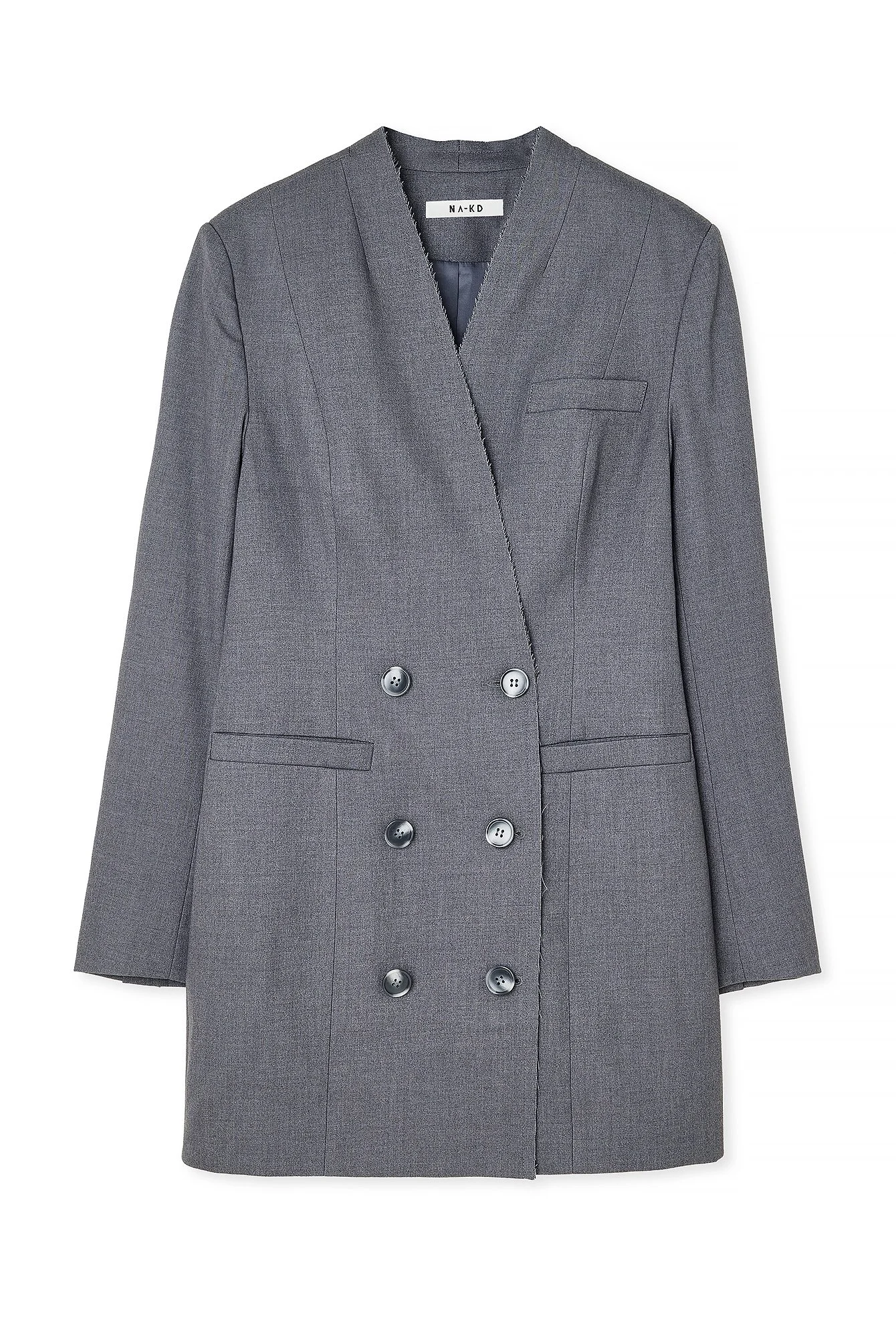Gerades Oversize-Blazerkleid