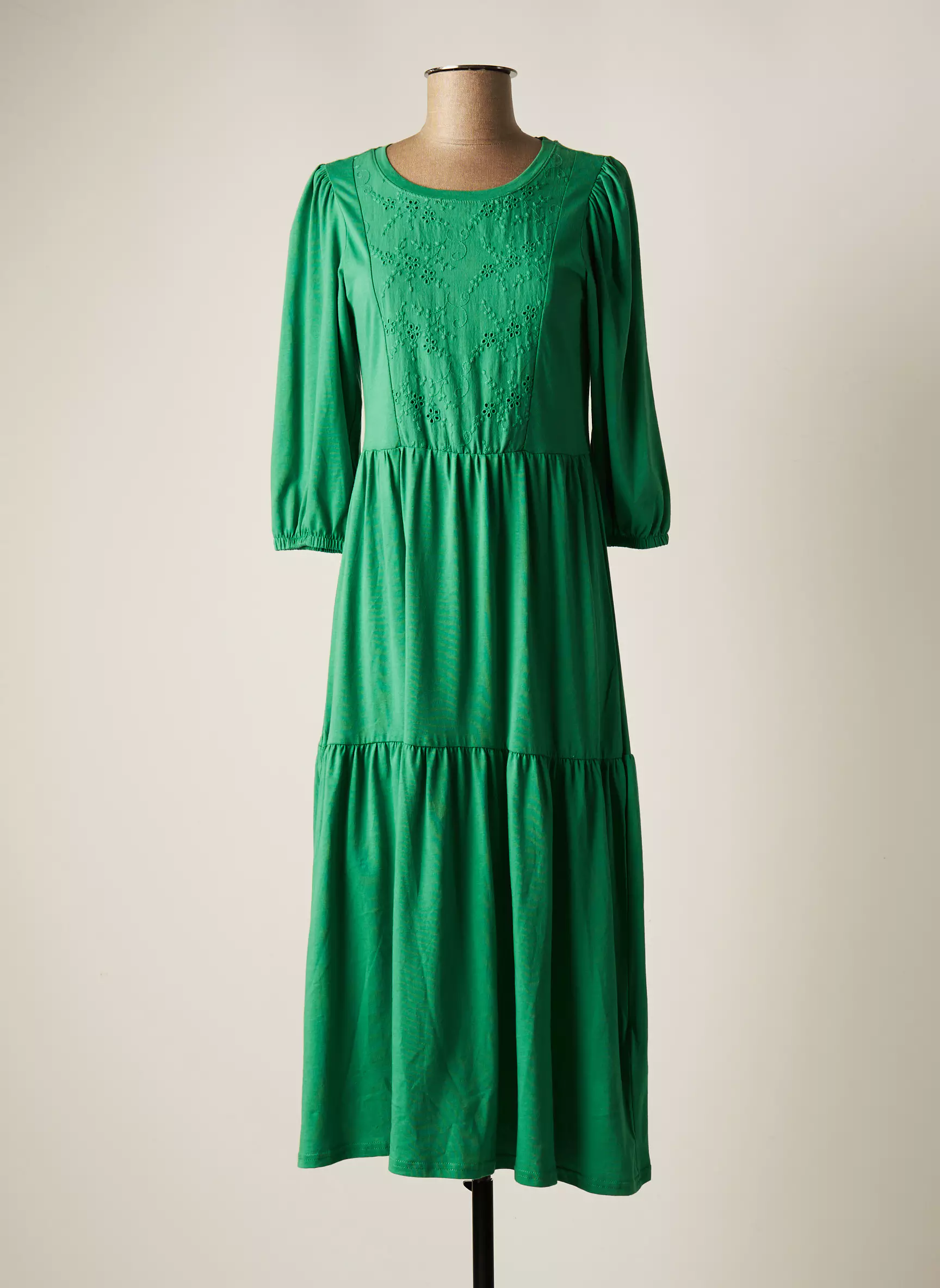Jensen Robes Longues Femme couleur vert