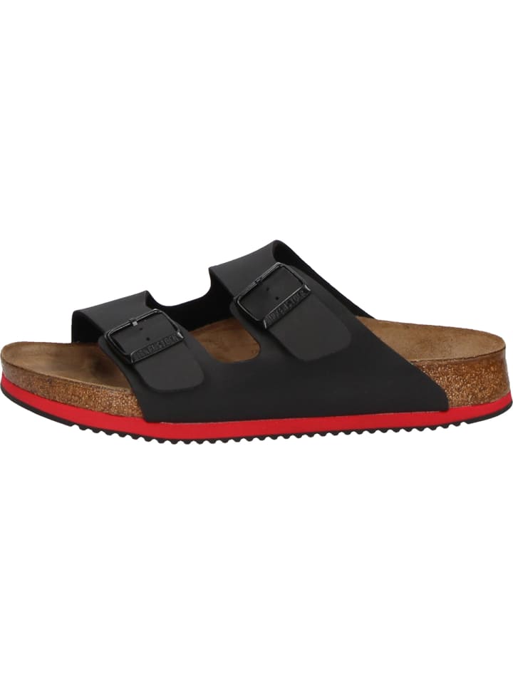 Birkenstock Sandalen Arizona SL normale Weite in schwarz/rot günstig kaufen