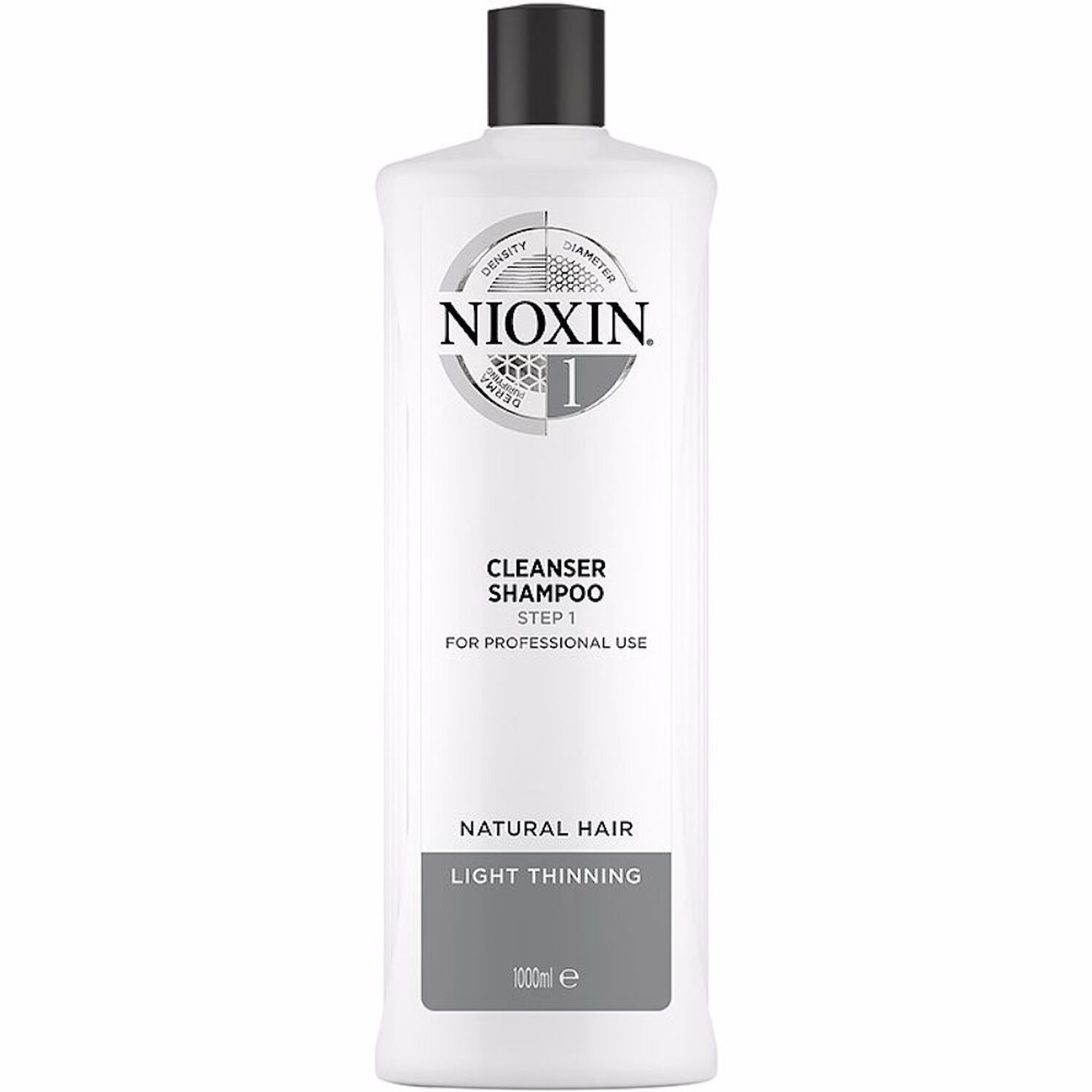 Nioxin System 1 Shampooing Cheveux Naturels & Légèrement Clairsemés