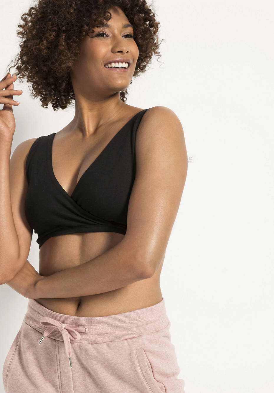 Still-Bustier aus Bio-Baumwolle