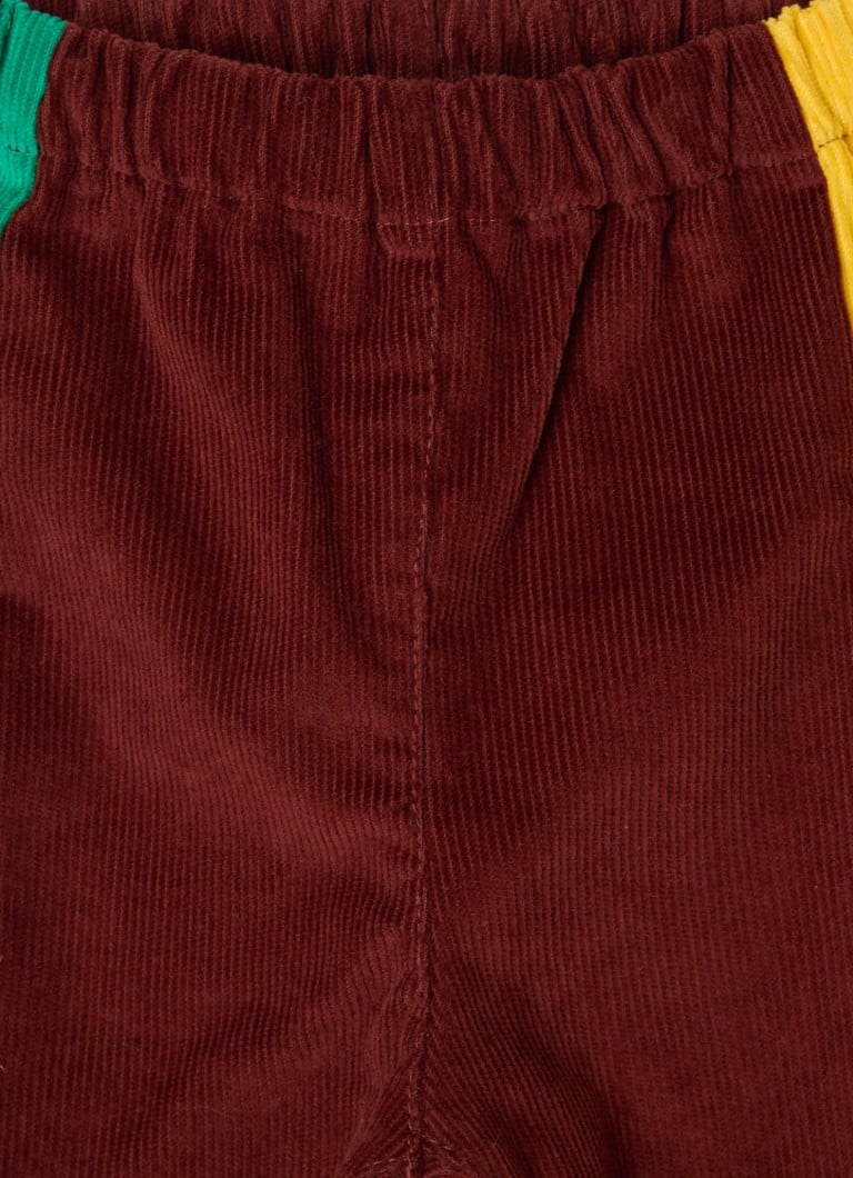 Pantaloni drepți din catifea reiată BOBO CHOISIT